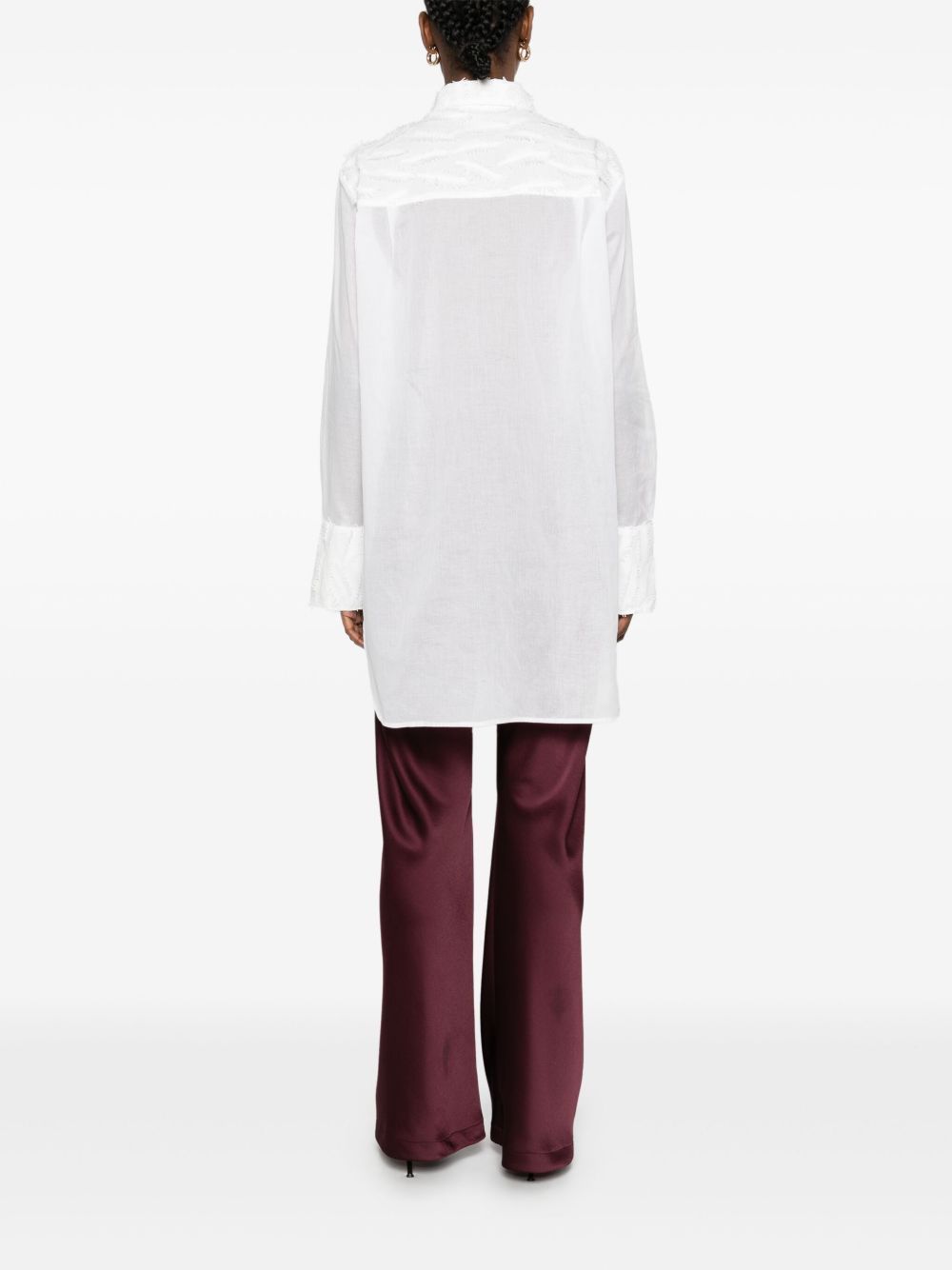 Tシャツ・カットソー FEDERICA TOSI SS25 CAMICIA RETE PAILLETTES (41109 40175) Camicia con paillettes FEDERICA TOSI 41109401 75 - Gianni